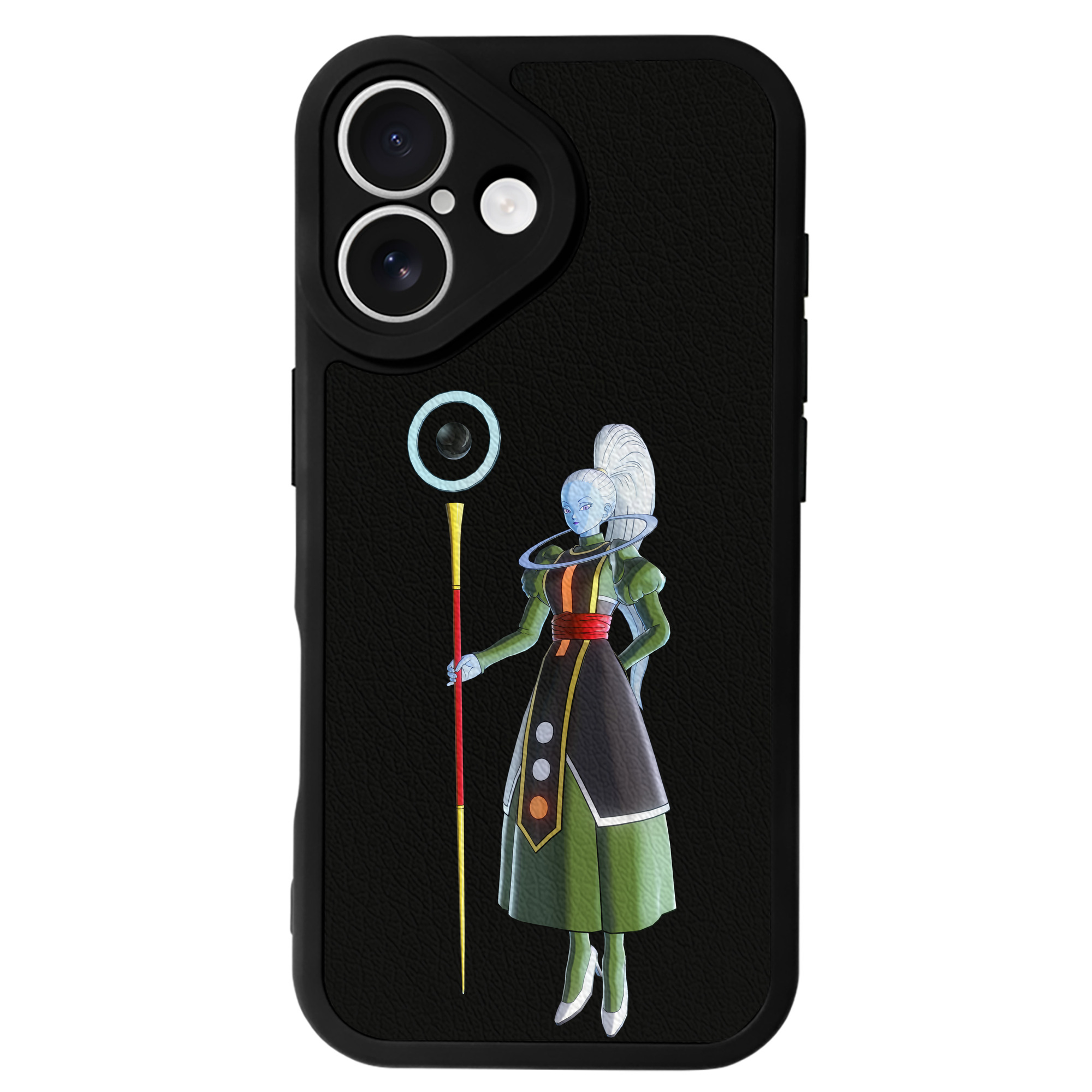 （画像用） ドラゴンボール DRAGON BALL 【iPhone 16シリーズ対応】シリコンスマホケース（レザー調） 材質：シリコン